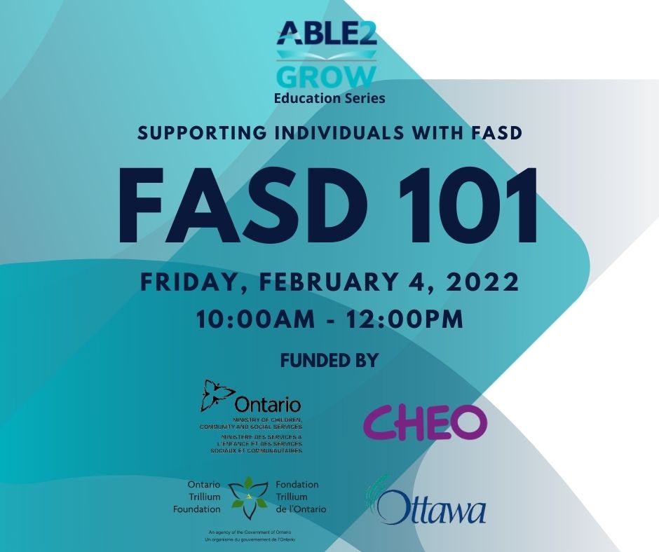 Supporting Individuals with FASD: Grow Education Series