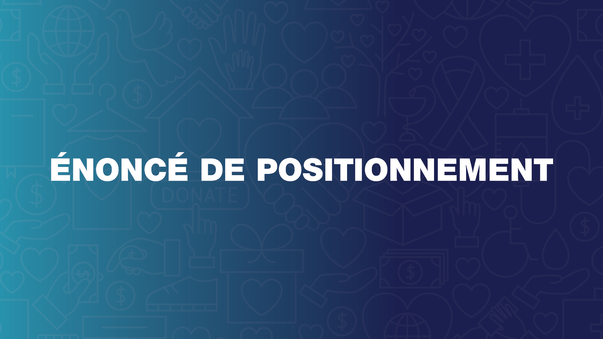 Énoncé de positionnement sur la réduction des rôles du Cabinet en matière de diversité, d’inclusion et de personnes handicapées