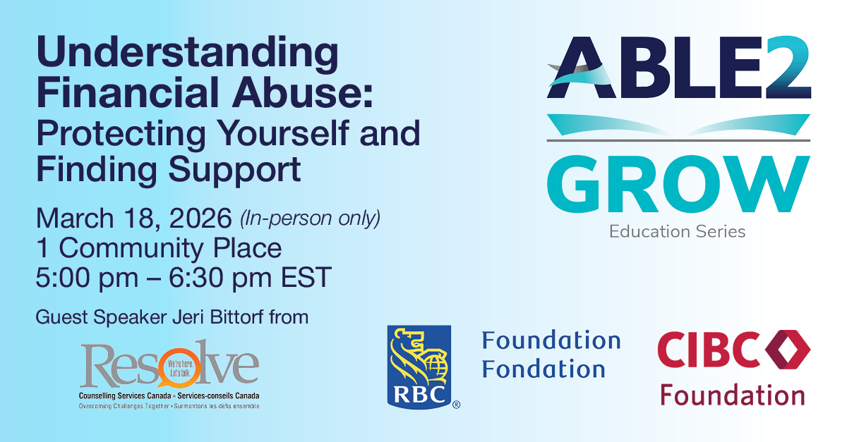 GROW: Understanding Financial Abuse: Protecting Yourself and Finding Support